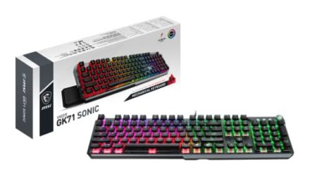 Unleash Gaming Power with MSI Vigor GK71 Sonic RED Switches