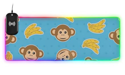 Get Your Monkey Banana Wireless Gaming Mouse Pad Now!
