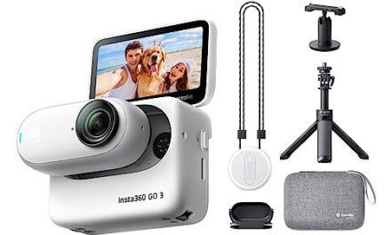 Compact Action Cam: Insta360 GO3 128GB Travel Kit – Capture, Mount, and Share