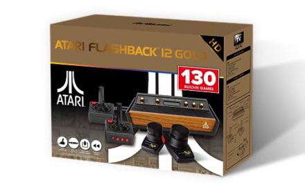 Experience Retro Gaming Bliss with Atari Flashback 12 Gold