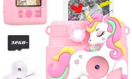 Capture Memories with Sueseip Kids Print Camera