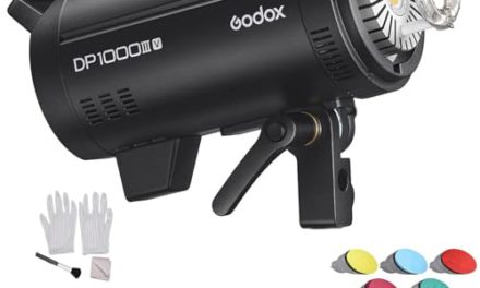 Upgrade your studio lighting with the Godox DP1000III-V!