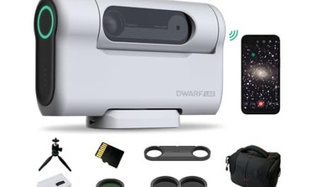 Unlock Stellar Adventures: DWARFLAB Dwarf II – The Ultimate Portable Telescope for Astronomy, Birding, & More!