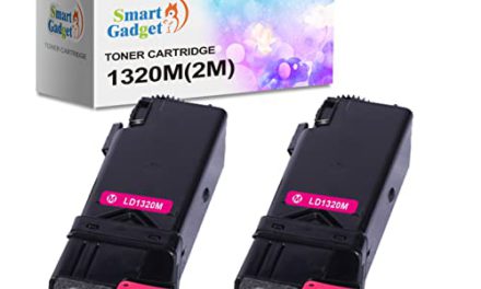 Revitalize Your Prints: Dell 1320C 1320CN 1320 3310-9064 Laser Printer Magenta Toner 2-Pack