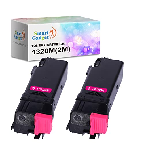 Revitalize Your Prints: Dell 1320C 1320CN 1320 3310-9064 Laser Printer Magenta Toner 2-Pack