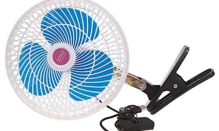 Powerful USB Fan: Compact Clip-On for Cars