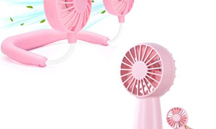 Cooling Neck Fan: Stay Refreshed on the Go!