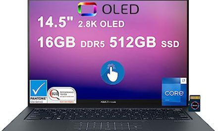 Powerful Asus Zenbook 14X: High-Res, Fast, and Versatile!