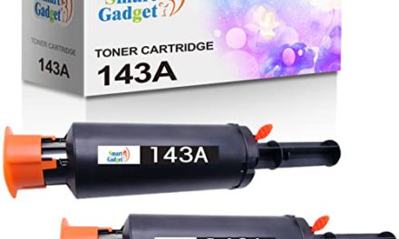 Get Smart: 2-Pk Remanufactured Toner Cartridge 143A W1143A for MFP 1201n 1201 1001nw 1000n MFP 1202w 1202nw 1202 Printers