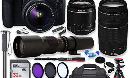 Capture the Ultimate Shot: Canon EOS Rebel T6 DSLR Camera Bundle