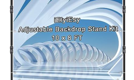 Stunning 10x8FT Step&Repeat Stand: Perfect for Parties, Booths!