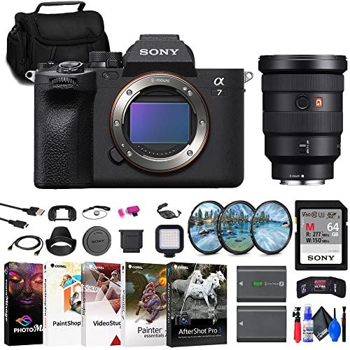 Sony a7 IV Mirrorless Camera Bundle: Capture the Moment with Lens, Card, Bag, Battery & More!