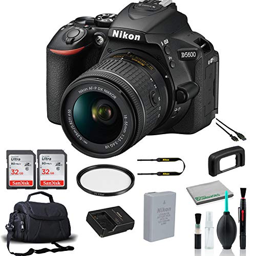 Capture the Moment: Nikon D5600 DSLR Camera Bundle