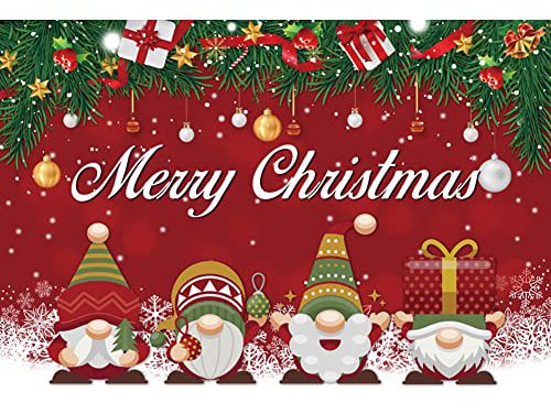 Captivating Winter Wonderland: Festive Xmas Backdrop for Memorable Family Photography