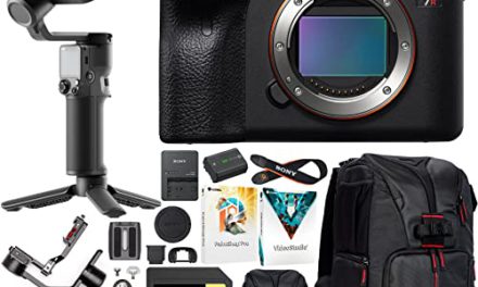 Ultimate Filmmaker’s Kit: Sony a7R IV Mirrorless Camera + DJI RS 3 Mini Gimbal + Deco Gear Backpack & More