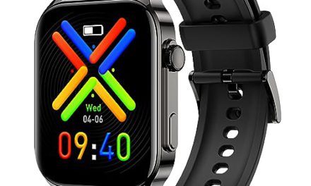 High-Tech Men’s Smartwatch: Monitor Heart, Sleep, and More