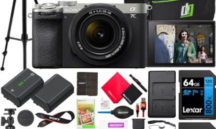 Sony a7C II Mirrorless Camera Bundle: Capture, Create, and Explore