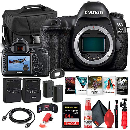 Capture the Moment: Canon EOS 5D Mark IV DSLR Camera Bundle