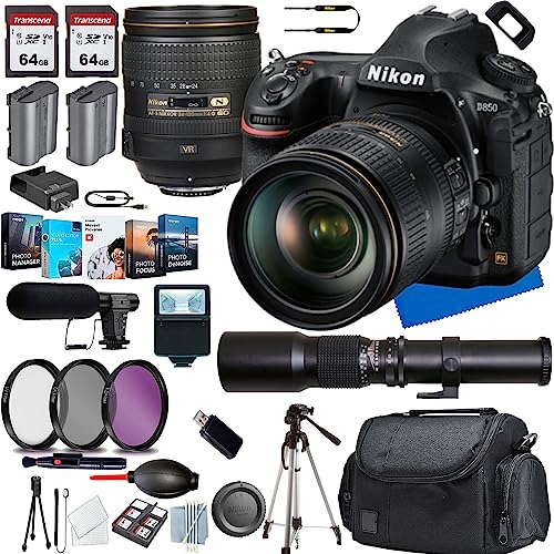 Capture stunning moments with Nikon D850 DSLR Camera Bundle