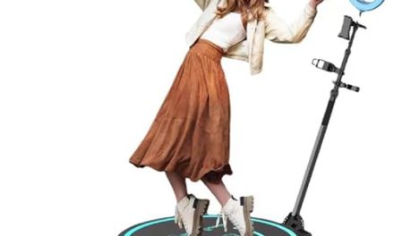 360 Video Booth: Party Slow-Mo Fun with Wireless Spin