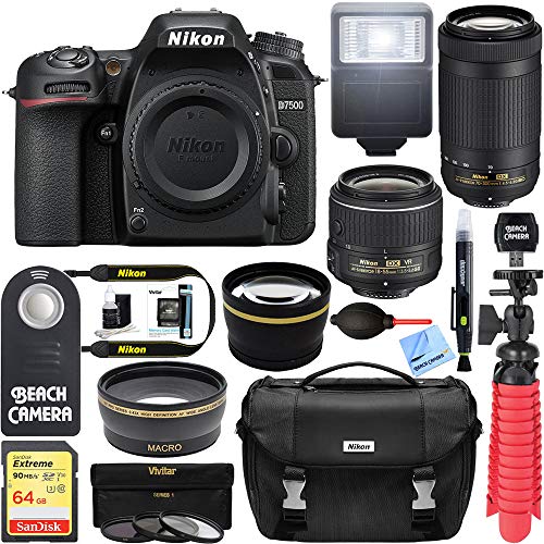 Capture Your Perfect Moments: Nikon D7500 DSLR Camera Bundle