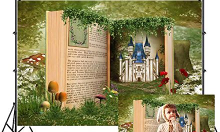 Enchanting Forest Castle: Fairy Tale Photo Backdrop
