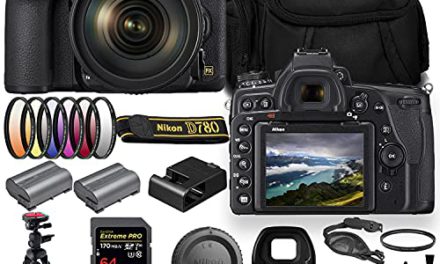 Capture Memories: Nikon D780 DSLR Camera Bundle