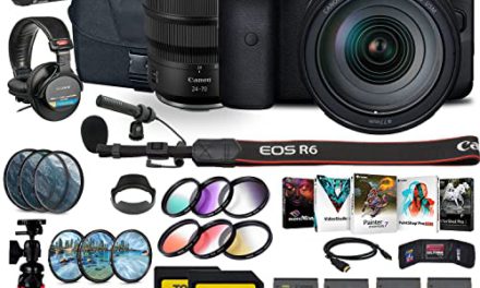 Capture Life’s Brilliance: Renewed Canon EOS R6 Camera Bundle