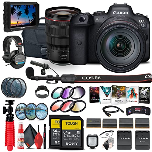 Capture Life’s Brilliance: Renewed Canon EOS R6 Camera Bundle