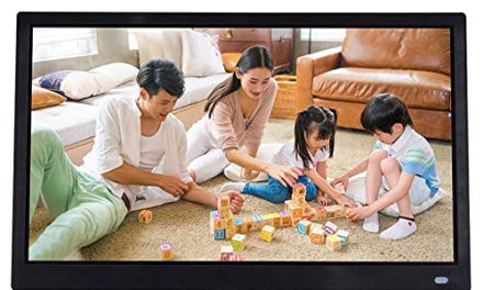 Capture Lifelike Moments: 15.6-Inch HD Digital Frame with Motion Sensor, Free 10GB Storage