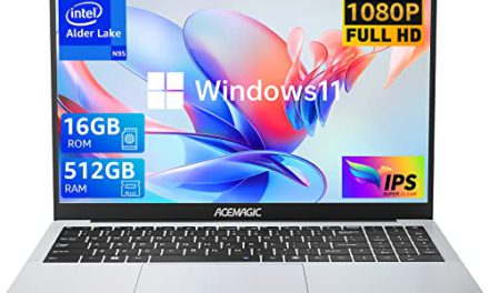 Powerful ACEMAGIC Laptop: Lightning Fast, Sleek Design