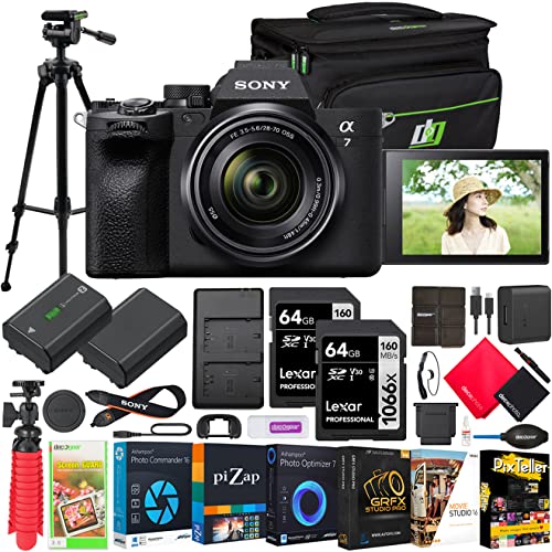 Capture Life’s Moments: Sony a7 IV Mirrorless Camera Bundle
