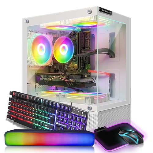 Powerful Gaming PC with Intel Core i7, 32GB RAM, 2TB SSD, Radeon RX 580, RGB Accessories