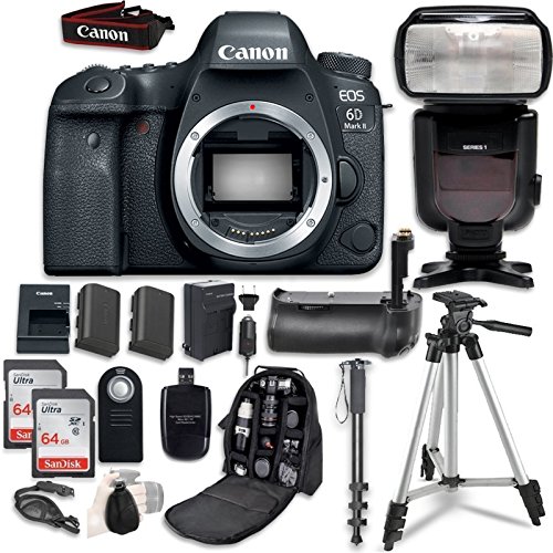 Capture the Moment: Canon EOS 6D Mark II Camera + Pro Accessories