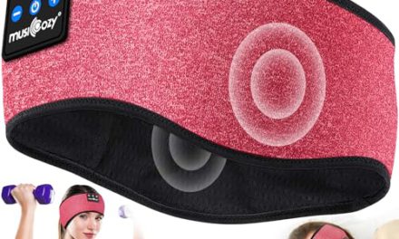 Revitalize Sleep: Wireless Music Headband for Side Sleepers & Workout Enthusiasts