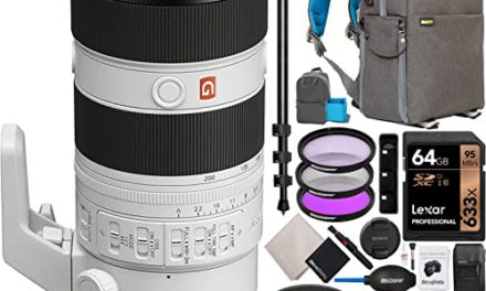 Sony’s Ultimate Telephoto Lens Bundle with Backpack + Accessories