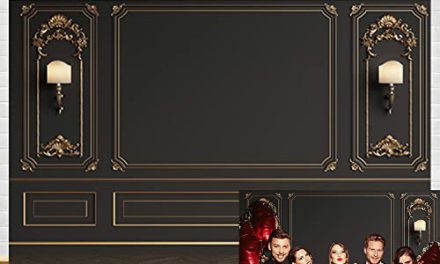 Retro Room Backdrop: Enchanting Vintage Lanterns