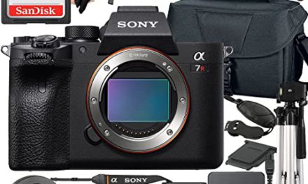 Capture Stunning Moments: Sony Alpha a7R IVA Mirrorless Camera Bundle