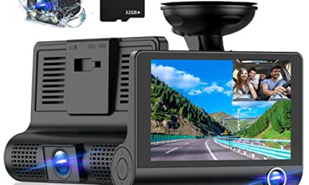Capture Every Moment: Dual Cam Dashcam, 1080p, Wide Angle, Night Vision