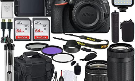 Capture Life’s Moments with Nikon D5600 DSLR Camera & Lens Bundle – Limited Offer!
