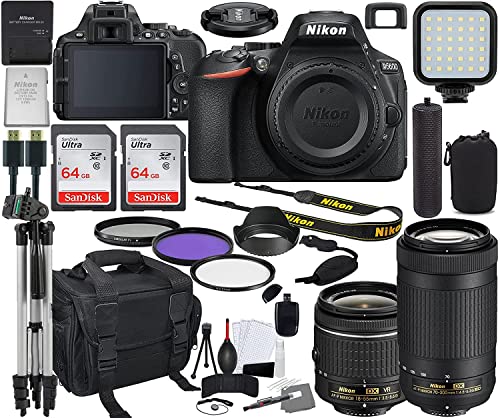 Capture Life’s Moments with Nikon D5600 DSLR Camera & Lens Bundle – Limited Offer!
