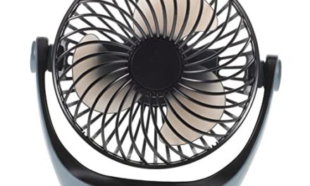 Powerful Silent Cooling Fan for Office Desk – USB Charging