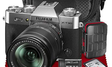 Capture the Magic: FujiFilm X-T30 II Silver Camera with XF18-55mm Lens & Bonus Bundle