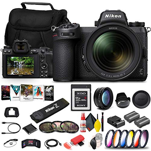 Capture Life’s Brilliance: Nikon Z 7II 45.7MP Camera Bundle