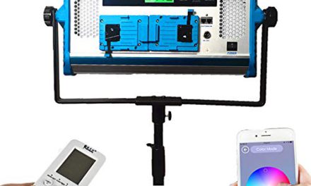 Adjustable Yidoblo LED Video Light with Emotional Lighting for Studio