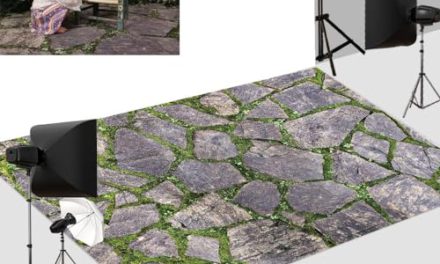 Capture Stunning Photos with Kate’s Irregular Brick Rubber Mat