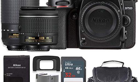Capture Stunning Photos with Nikon D7500 DSLR Camera Bundle