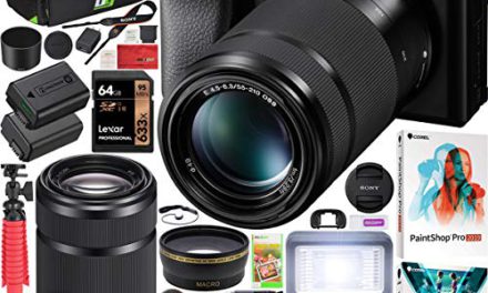 Capture More with Sony a6100 Mirrorless Camera Bundle!