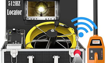 High-Tech Drain Inspection: Locator, Sonde, Waterproof Camera
