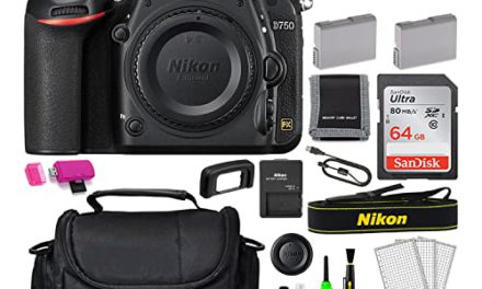 Capture and Conquer: Nikon D750 24.3MP DSLR Camera Bundle